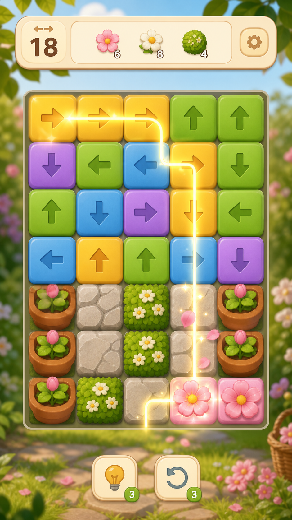 Arrow Bloom gameplay screenshot