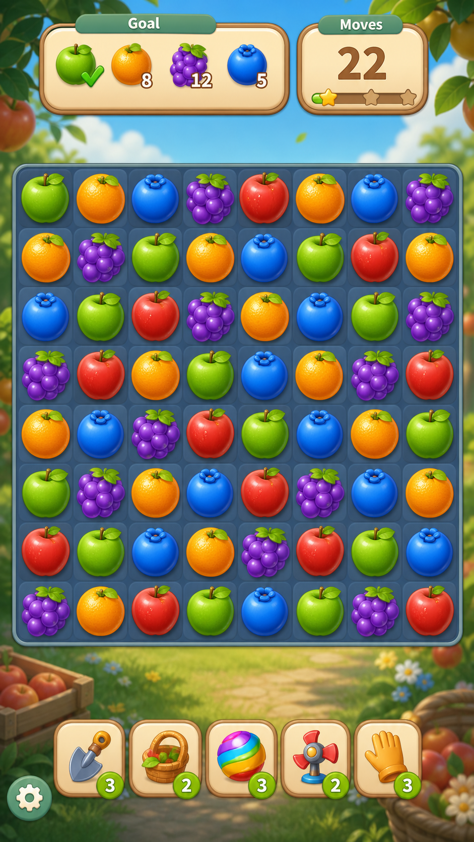 Tile Orchard gameplay screenshot